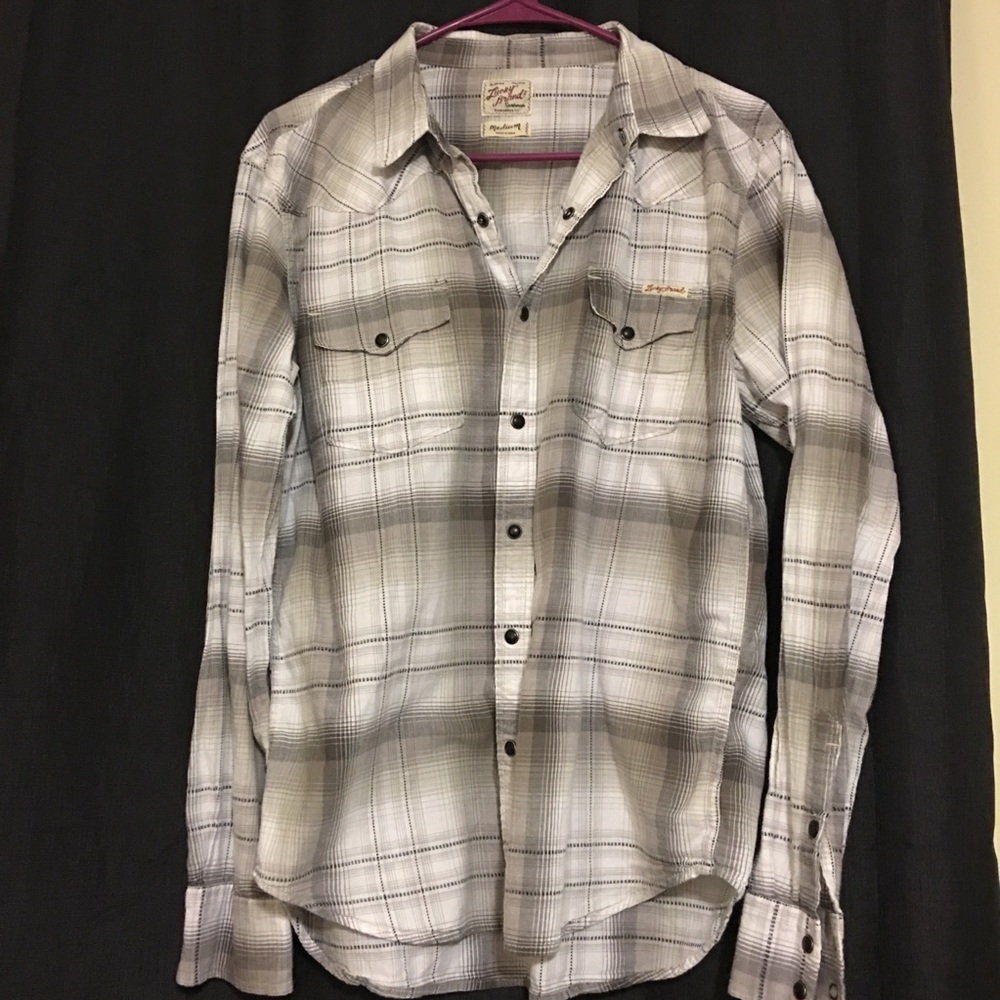 LUCKY BRAND plaid shirt